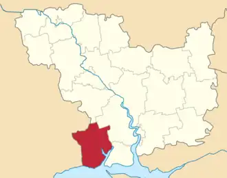 Березанский район на карте