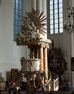 Кафедра Мариенкирхе. 1703. Берлин