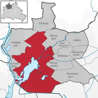 Расположение района в округеРайниккендорф