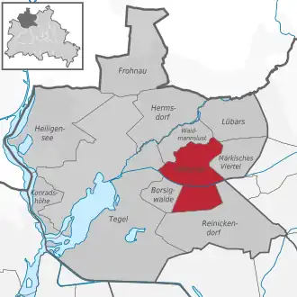 Расположение района в округеРайниккендорф