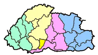 Циранг на карте