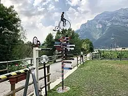 Велосипедная дорожка в долине Адидже