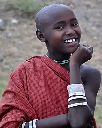 Девушка датога