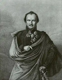 Вильгельм Дернберг Портрет работы Людвига Гримма