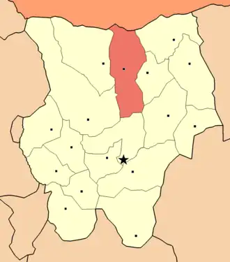 Биндэр на карте