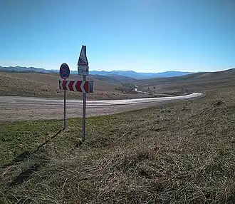 Бирюксинский перевал, вид в сторону Алтайского края