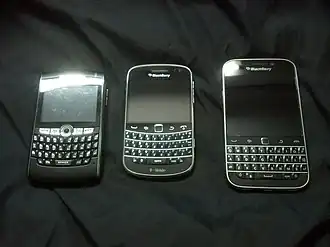 BlackBerry 8820, BlackBerry Bold 9900 и BlackBerry Classic