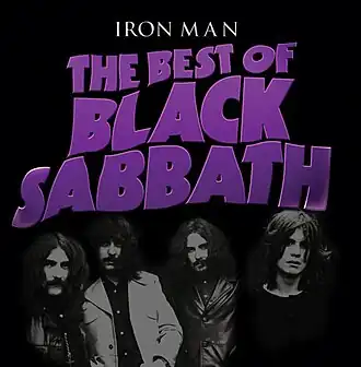 Обложка альбома Black Sabbath «Iron Man: The Best of Black Sabbath» (2012)