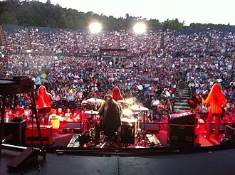 Blackberry Smoke на концерте в Бирмингеме.