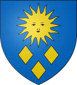 Герб коммуны Озвиль-Толозан (Франция)