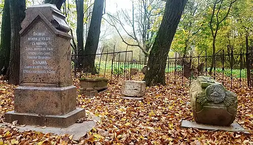 Памятный склеп семье Блохиных