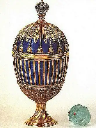 Пасхальное яйцо «Ребристое»