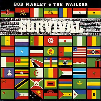Обложка альбома Bob Marley & The Wailers «Survival» (1979)