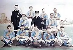 В четвёртом дивизионе. 1908 год.