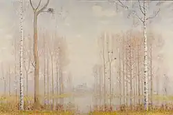 Поль Боке. Пейзаж с собором. 1935