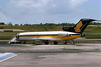 Разбившийся самолёт за 4 года, 4 месяца и 13 дней до катастрофы (в период эксплуатации в Singapore Airlines)