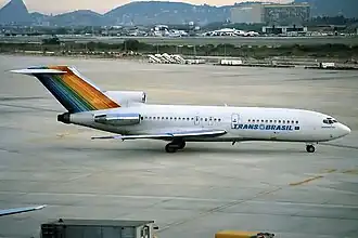 Boeing 727-27C авиакомпании Trans Brasil, идентичный разбившемуся