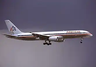 Boeing 757-223 авиакомпании American Airlines, идентичный разбившемуся