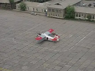 Ан-2 в аэропорту Богучаны, 2011 год