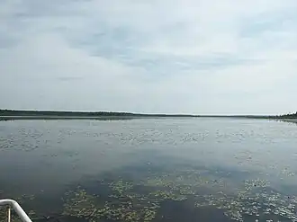 Озеро в июле 2003