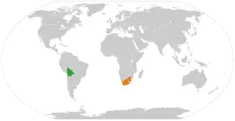 Боливия и ЮАР