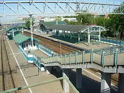 Платформы станции. 2011 год