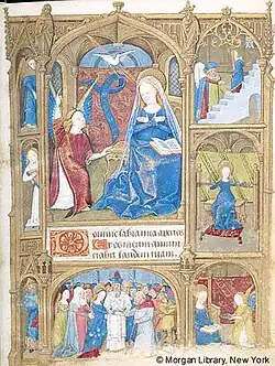 L’Annonciation, f.18