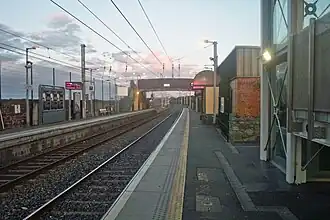 Южная часть станции, к Блэкрок