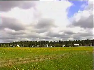 Вид со стороны д. Шпаньково