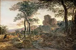 Горная тропа. Между 1645 и 1650. Холст, масло. Далиджская картинная галерея, Лондон