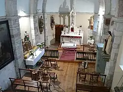 Интерьер церкви Св. Власия