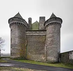 Вид замка с южной стороны