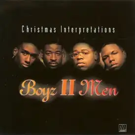 Обложка альбома Boyz II Men «Christmas Interpretations» (1993)