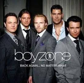 Обложка альбома Boyzone «Back Again… No Matter What» (2008)