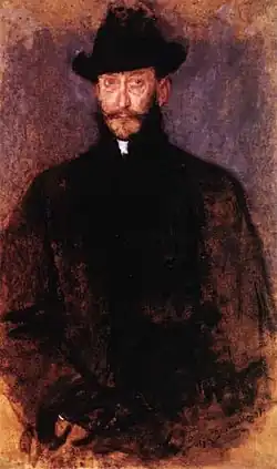 Ольга Бознянска. Портрет Антона Каменского.1899 год