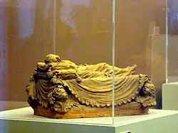 «Христос под плащаницей». Боццетто. Терракота. Чертоза-ди-Сан-Мартино