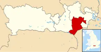 Бракнелл-Форест на карте