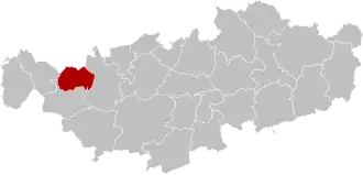 Брен-ле-Шато на карте