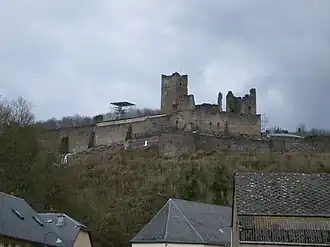 Вид руин со стороны поселения Тандель