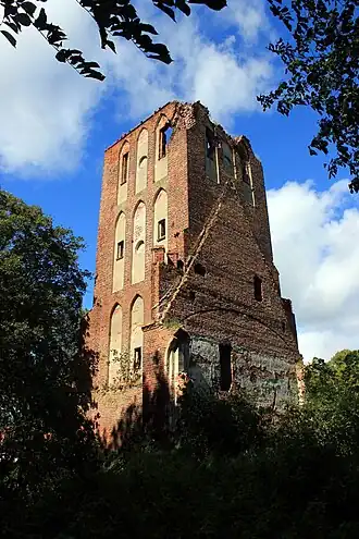 Руины кирхи