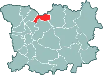 Браславский повет на карте