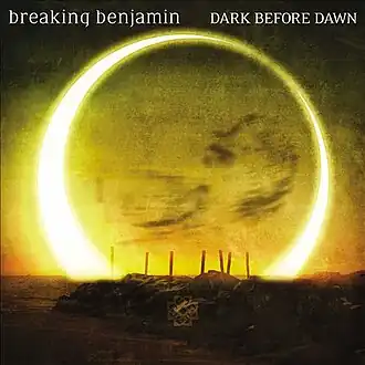 Обложка альбома Breaking Benjamin «Dark Before Dawn» (2015)
