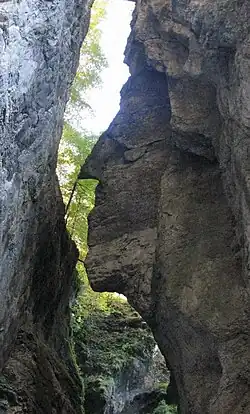 Вид из ущелья