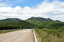 Автомобильный мост через реку Киевка