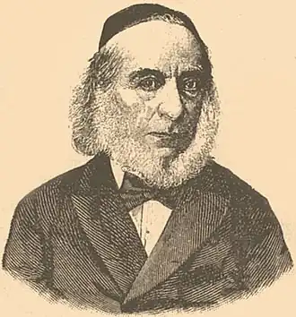 Айзик Гирш Вейс (портрет из «ЕЭБЕ»)