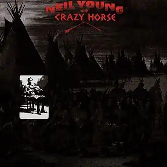 Обложка альбома Нила Янга и Crazy Horse «Broken Arrow» ()