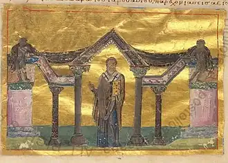 Вукол. Миниатюра из Минология Василия II