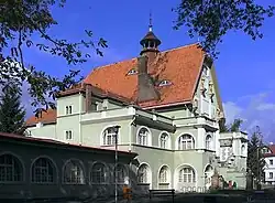 Здание развлекательного центра. Крнов, Силезия