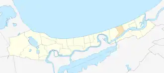 Булдури на карте Юрмалы