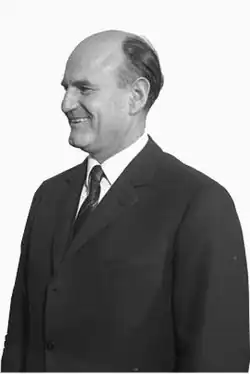 Йозеф Клаус в период пребывания на посту федерального канцлера Австрии.